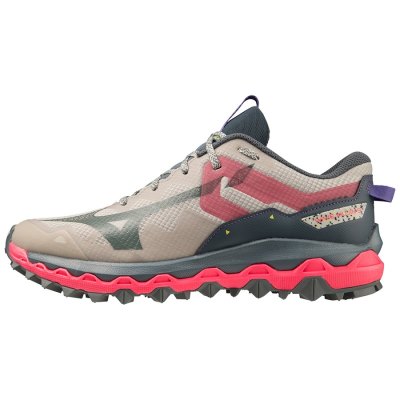 Zapatillas Para Correr Mizuno WAVE Mujin 9 Mujer Verdes / Grises Oscuro / Rosas - Chile M379WRHDMC